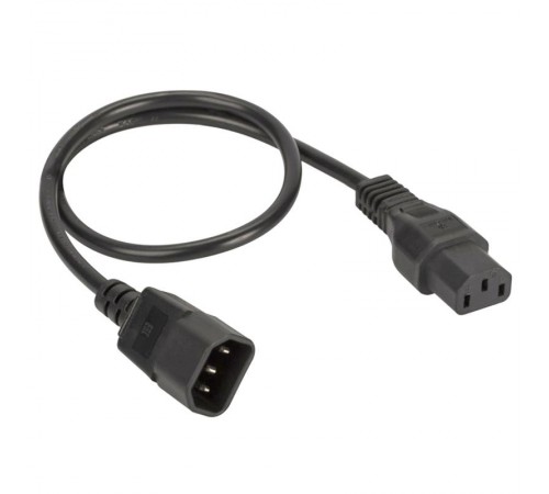 Кабель питания IEC320 C13 - IEC320 C14, 1.8 м, сечение 3 х 1,5 мм  R5CORD3418  DKC