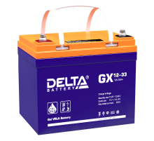 Аккумуляторная батарея Solar серии GX 12-33  12В/33Ач  GX 12-33   DELTA