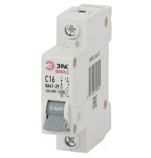 Выключатель автоматический однополюсный SIMPLE-mod-03 ВА47-29 1P 16А 4,5кА характеристика C SIMPLE  Б0039220  ЭРА