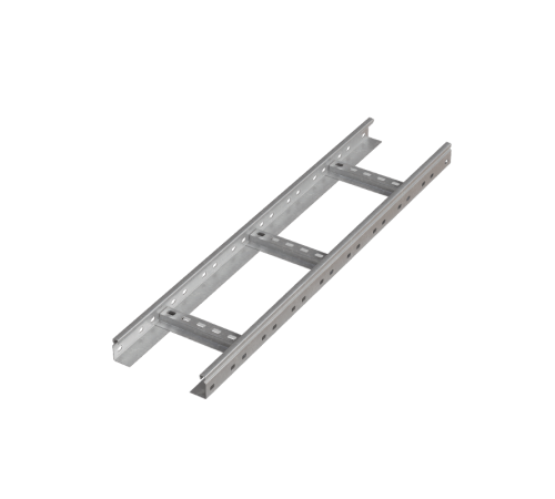 Лоток лестничный 50х800х1,5 L3000 мм HD N  LL50-800-1.5-3000 HD N  КМ - профиль