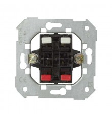 Simon 75 Механизм Выключатель кнопочный 2-кл на размыкание, 10А 250В, S82, S82N, S88, S82 Detail  75395-39  Simon