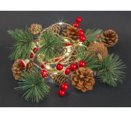 Гирлянда  93 674 NGF-D024-01 (шишки 2АА)  93674  Navigator