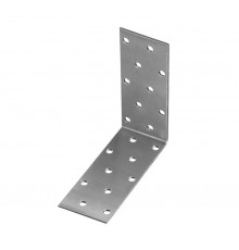 Уголок крепежный равносторонний 60х120х120х2, оцинкованный - накл.  142001  Tech-KREP