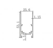 Светильник светодиодный ДВО MGN TRACK/S (2000) BK with caps and cover  2909005010  Световые Технологии