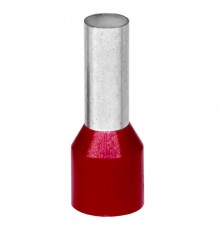 Наконечник-гильза с изол. фланцем для жилы сечением 10кв.мм, длина контактной части  14мм, красный  IF10-14RD  DKC