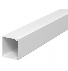 Мини-канал WDK с крышкой 40x40x2000 мм (высота борта 40 мм, крышка 40 мм) ПВХ коричневый  6025420  OBO Bettermann