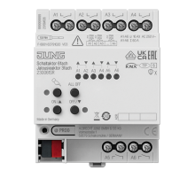 Актуатор коммутирующий, 6 каналов света/3 канала жалюзи; KNX   230061SR  Jung