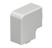 Крышка плоского угла кабельного канала WDK 30x45 мм (ПВХ,светло-серый) (WDK HF30045LGR)  6183301  OBO Bettermann