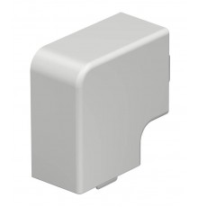 Крышка плоского угла кабельного канала WDK 30x45 мм (ПВХ,светло-серый) (WDK HF30045LGR)  6183301  OBO Bettermann