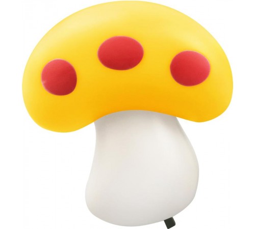 Ночник светодиодный NLA 03-MY ГРИБ жёлтый с выключателем 230В  4690612028989  IN HOME