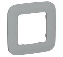 FLITE Artistic Рамка 1-ая РУ-1-А-ФлС серый  FI-M12-31-20-K03  IEK
