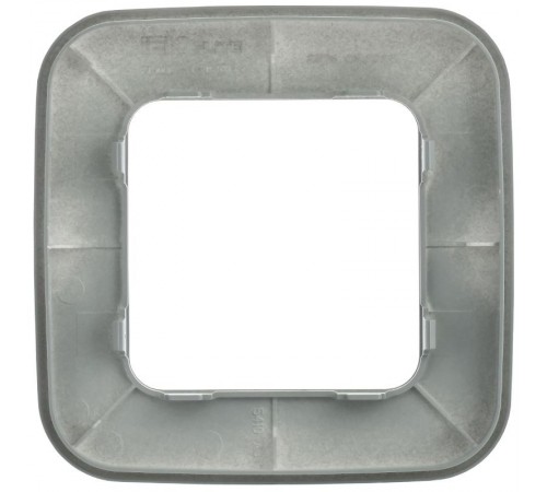 FLITE Artistic Рамка 1-ая РУ-1-А-ФлС серый  FI-M12-31-20-K03  IEK