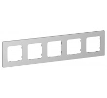 FLITE Classic Рамка 5-ая РУ-5-К-ФлА алюминий  FI-M52-32-20-K47  IEK