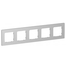 FLITE Classic Рамка 5-ая РУ-5-К-ФлА алюминий  FI-M52-32-20-K47  IEK