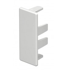 Торцевая заглушка кабельного канала WDK 20x50 мм (ПВХ,белый) (WDK HE20050RW)  6154557  OBO Bettermann