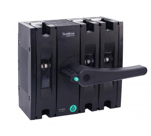 ВЫКЛ-РАЗЪЕДИНИТЕЛЬ SYSTEMEPACT SD250 4P 200A  РУКОЯТКА ФРОНТ ЦЕНТР_РУКОЯТКА ЗАКАЗЫВАЕТСЯ ОТДЕЛЬНО  SSD02504MF0200  SE