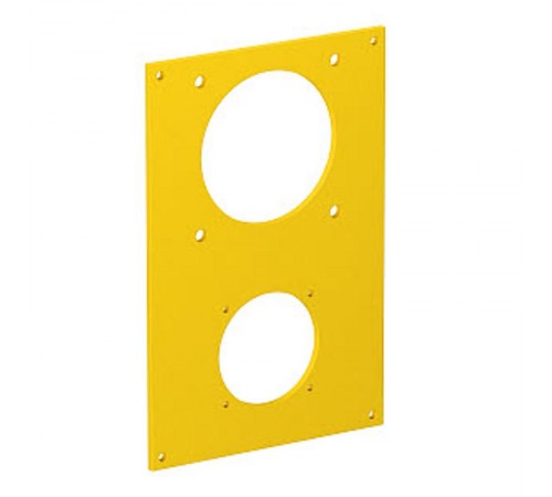 Накладка блока питания VH для монтажа устройств 166x105 мм (желтый) (VHF-P13)  6109858  OBO Bettermann