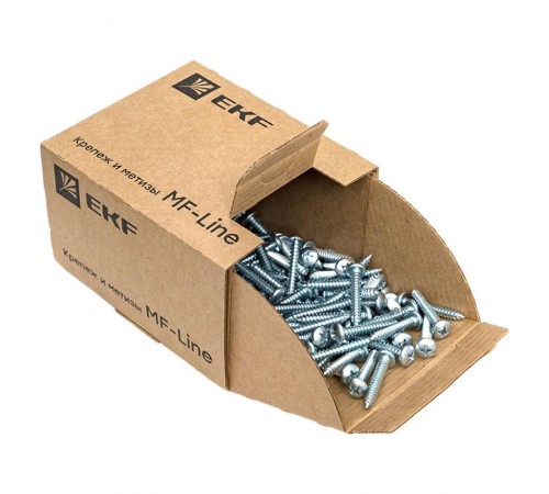 Саморез c полукруглой головкой острый 4,8x32 DIN 7981  spgo4,8x32  EKF