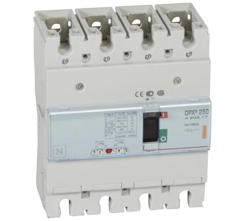 Автоматический выключатель DPX3 250 термомагнитный расцепитель 25кА 400В 4П 160А  420217  Legrand