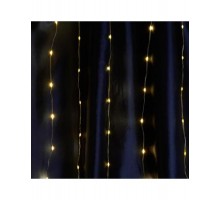 Гирлянда - занавес Водопад 230V 450 LED 3*3м, 2700K с контроллером, IP44 , сетевой шнур 3м в комплекте, CL28  48603  FERON