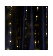 Гирлянда - занавес Водопад 230V 450 LED 3*3м, 2700K с контроллером, IP44 , сетевой шнур 3м в комплекте, CL28  48603  FERON