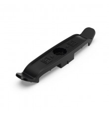 Держатель плоского кабеля двусторонний для прямого монтажа на 4 места в гофроящике черный (770 шт/кор)  PR13.02698  Промрукав