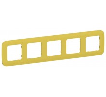 FLITE Artistic Рамка 5-ая РУ-5-А-ФлЖК желтый карри  FI-M52-31-20-K44  IEK