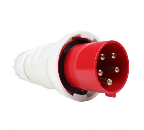 Вилка 045-125А-6h-380AC-3P+PE+N-IP67  228501  КЭАЗ
