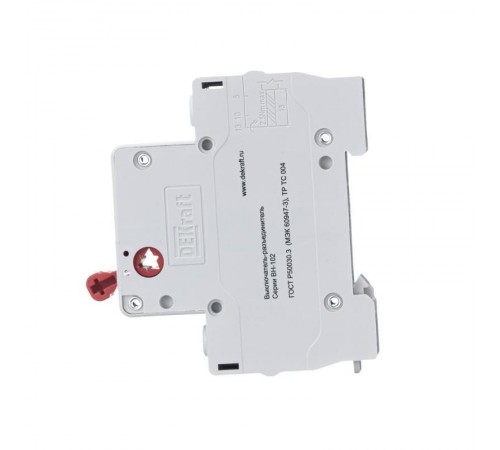 Выключатель нагрузки 1Р 63А ВН-102  17003DEK  DEKraft