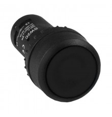 Кнопка SW2C-11 возвратная черная NO+NC EKF  sw2c-11s  EKF