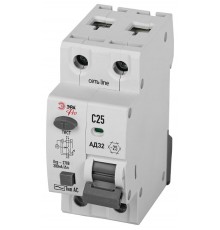 АВДТ 4,5кА  PRO D32E2C25АC300P АД-32 электронное 1P+N C25 300мА тип АC защита 230В   Б0057374  ЭРА