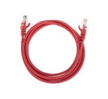 Патч-корд U/UTP, CAT 5e, RJ45-RJ45, 26AWG, LSZH, красный, 2м REXANT  02-0103-2  REXANT