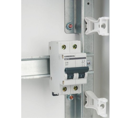 Выключатель автоматический двухполюсный ВА47-29 16А C 4,5кА  MVA25-2-016-C  GENERICA