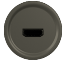Celiane Графит Накладка розетки HDMI  067816  Legrand