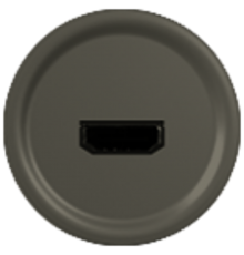 Celiane Графит Накладка розетки HDMI  067816  Legrand