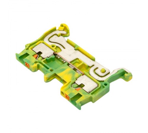 Клеммная колодка пружинная 1.5 Push-in земля PIT-1,5-pe  EKF