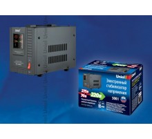 RS-1/500LS Стабилизатор напряжения "Standard" релейный однофазный напольный, 70-275 В, 500ВА  09496  Uniel