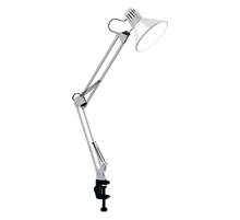 Светильник настольный GTL001 60W 220-240V E27 белый струбцина 1/16  GT0011  Gauss