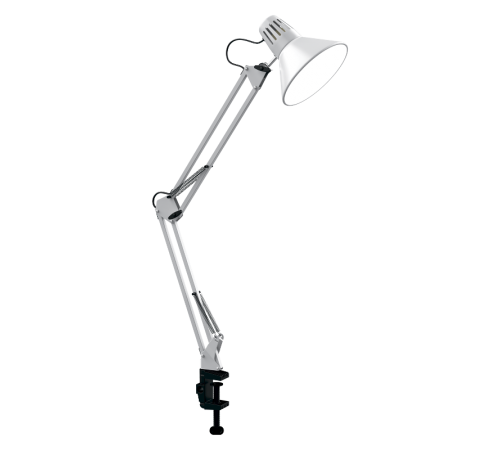 Светильник настольный GTL001 60W 220-240V E27 белый струбцина 1/16  GT0011  Gauss