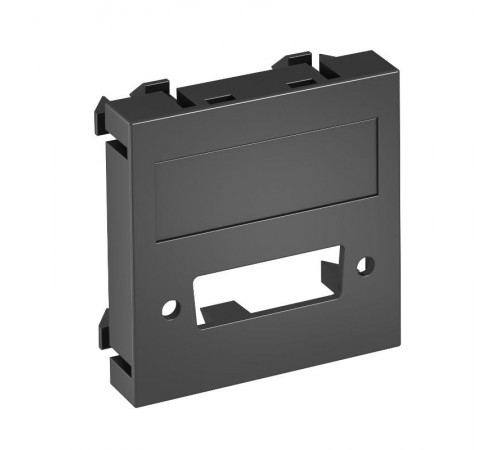 Мультимедийная рамка DVI Modul45 (черный) (MTG-DV O SWGR1)  6104781  OBO Bettermann