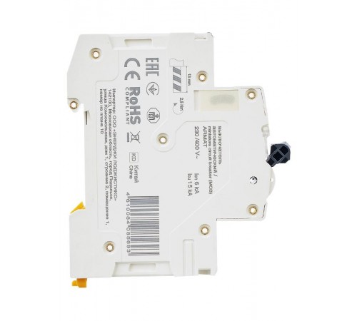 Выключатель автоматический однополюсный M06N 1P B 13А 6кА ARMAT  AR-M06N-1-B013  IEK