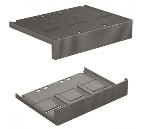 Крышки изолирующие низкие для силовых выводов TERMINAL COVERS LOW 3P S6-T6 (комплект из 2шт.)  1SDA014038R1  ABB