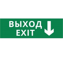 Пиктограмма ДСО-IP65-Н "Выход - вниз"  60568DEK  DEKraft