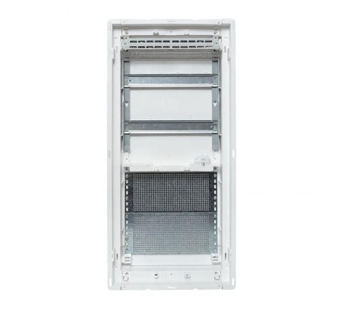 Встраиваемый комбинир. щит "Nova" (2 DIN + 2 МП) 4 габарит 24 мод. с металлической перфорированной дверью IP41  nv-cb-pmd-2+2  EKF