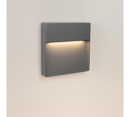 Светильник LGD-TRACE-S215x215-8W Warm3000 (GR, 60 deg, 230V) (Arlight, IP65 Металл, 3 года)  029958  Arlight