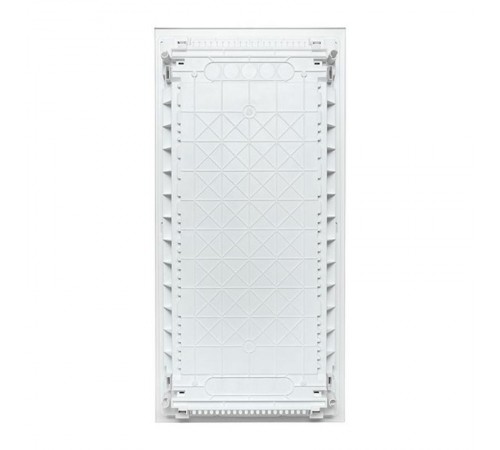 Встраиваемый комбинир. щит "Nova" (2 DIN + 2 МП) 4 габарит 24 мод. с металлической перфорированной дверью IP41  nv-cb-pmd-2+2  EKF