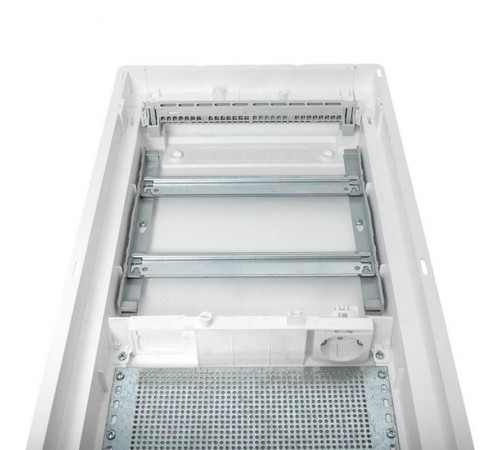 Встраиваемый комбинир. щит "Nova" (2 DIN + 2 МП) 4 габарит 24 мод. с металлической перфорированной дверью IP41  nv-cb-pmd-2+2  EKF