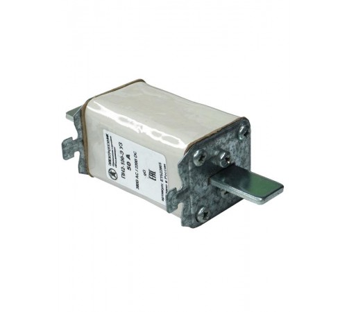 Плавкая вставка ПН2-100-Э У3 на 50А, стальные ножи (ЭТ)  ET522865  Электротехник