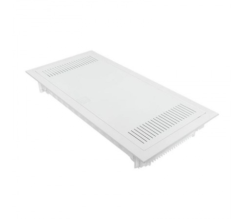 Встраиваемый комбинир. щит "Nova" (2 DIN + 2 МП) 4 габарит 24 мод. с металлической перфорированной дверью IP41  nv-cb-pmd-2+2  EKF