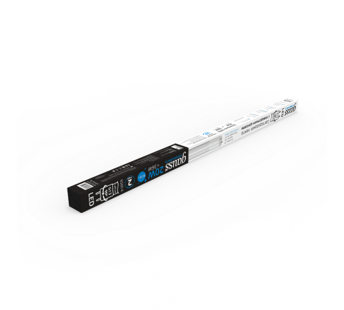Лампа светодиодная Elementary T8 20W 1600lm 6500K G13 1200mm стекло поворотная LED 1/30  93039-R  Gauss